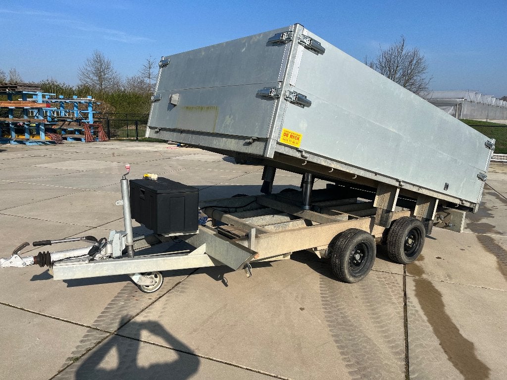aanhangwagen kipper deryck 3500 kg, Auto diversen, Aanhangers en Bagagewagens, Ophalen, Zo goed als nieuw