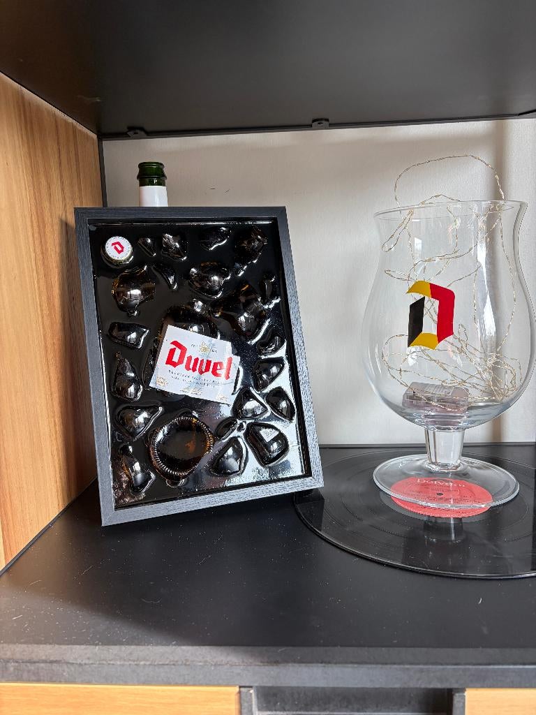 Duvel epoxy fotokader, Verzamelen, Biermerken, Ophalen of Verzenden, Nieuw, Overige typen, Duvel
