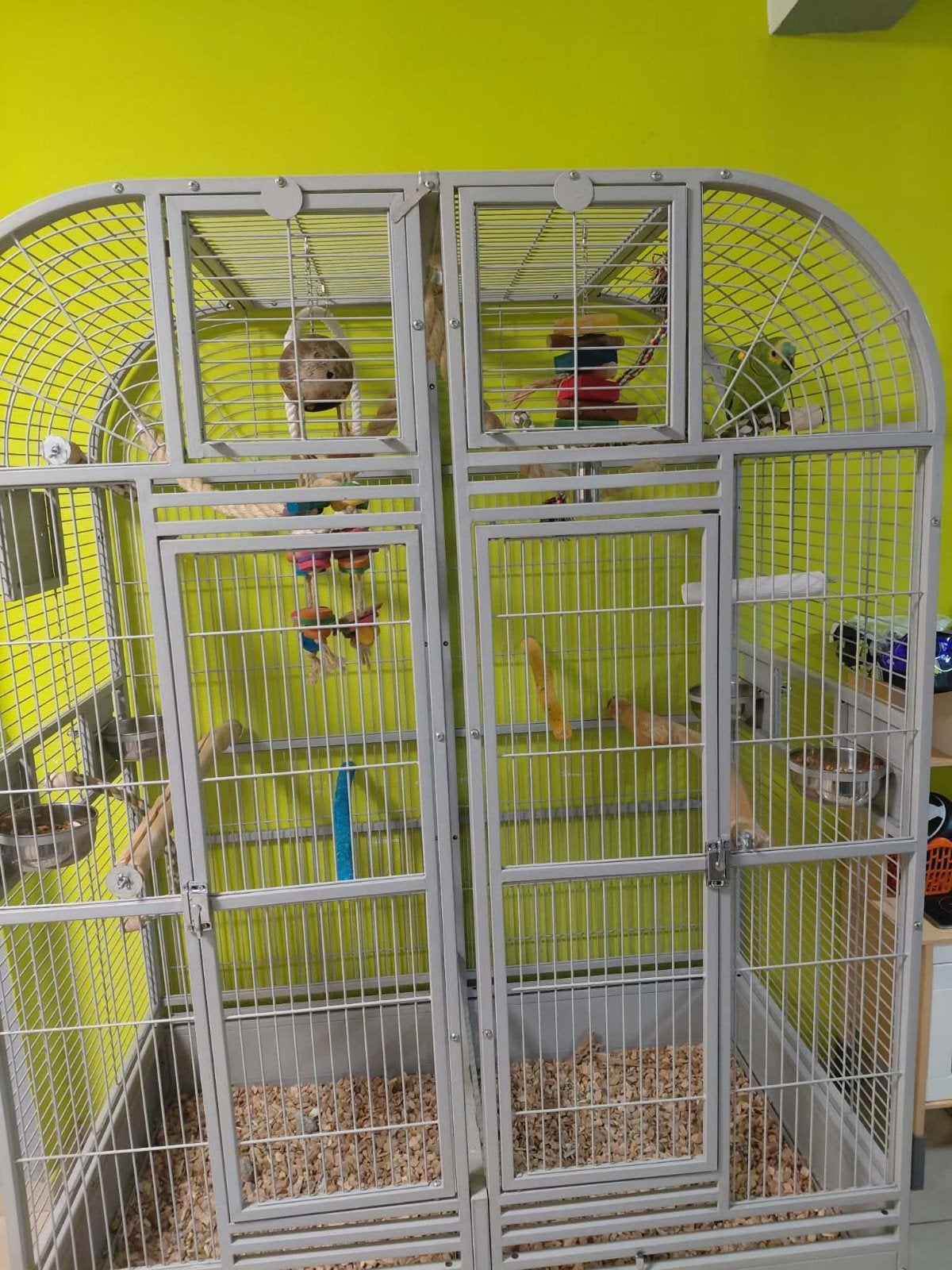 Grande cage double, Animaux & Accessoires, Enlèvement
