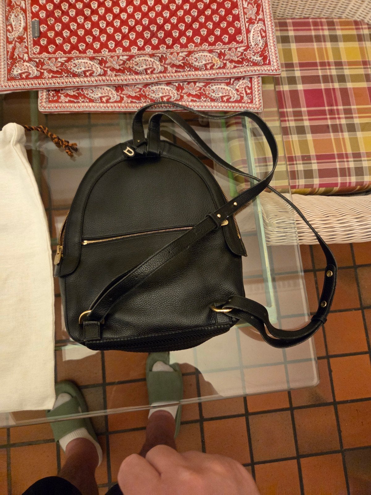 Sac à dos 100 % Delvaux, Enlèvement ou Envoi, Neuf, Noir, Sac à main