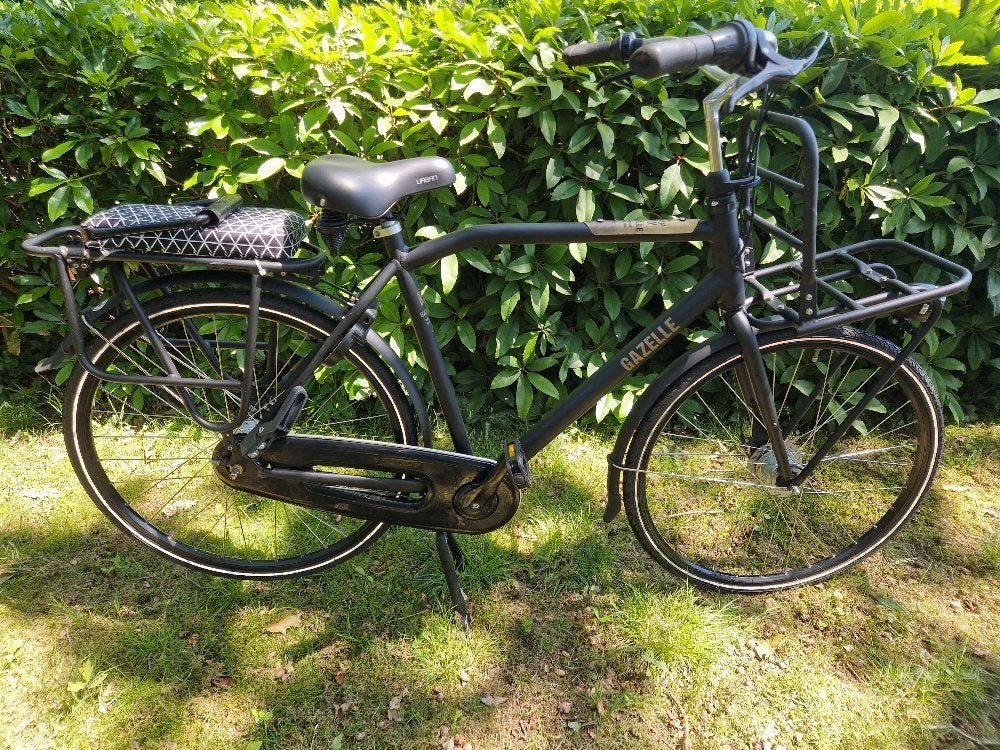 Gazelle Heavy Duty - Herenfiets, Ophalen, Versnellingen, Zo goed als nieuw, 57 tot 61 cm