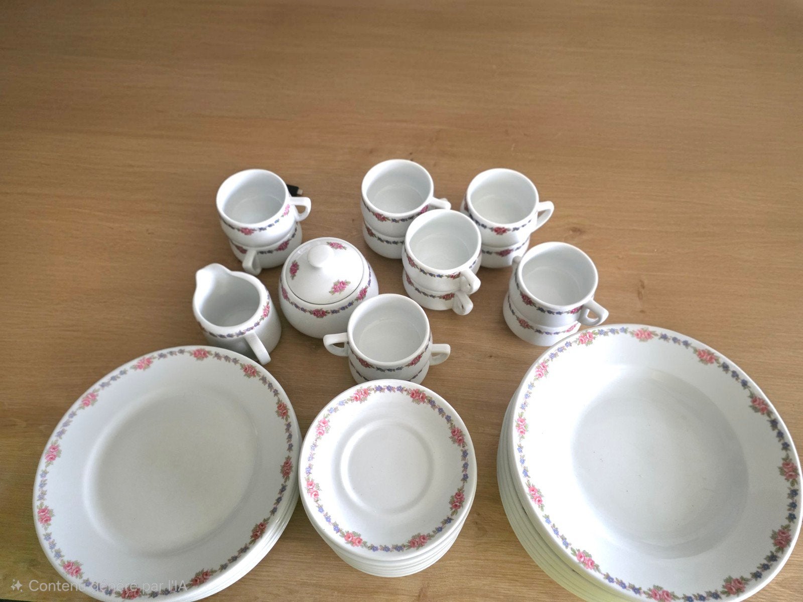 Magnifique service de table en porcelaine Cerabel - Porcelai, Enlèvement ou Envoi