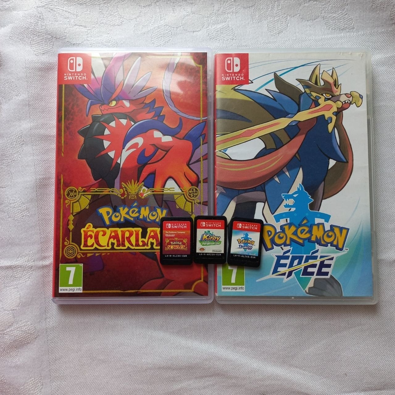 3 Switch-spellen Pokémon en Kirby, Games en Spelcomputers, Ophalen of Verzenden