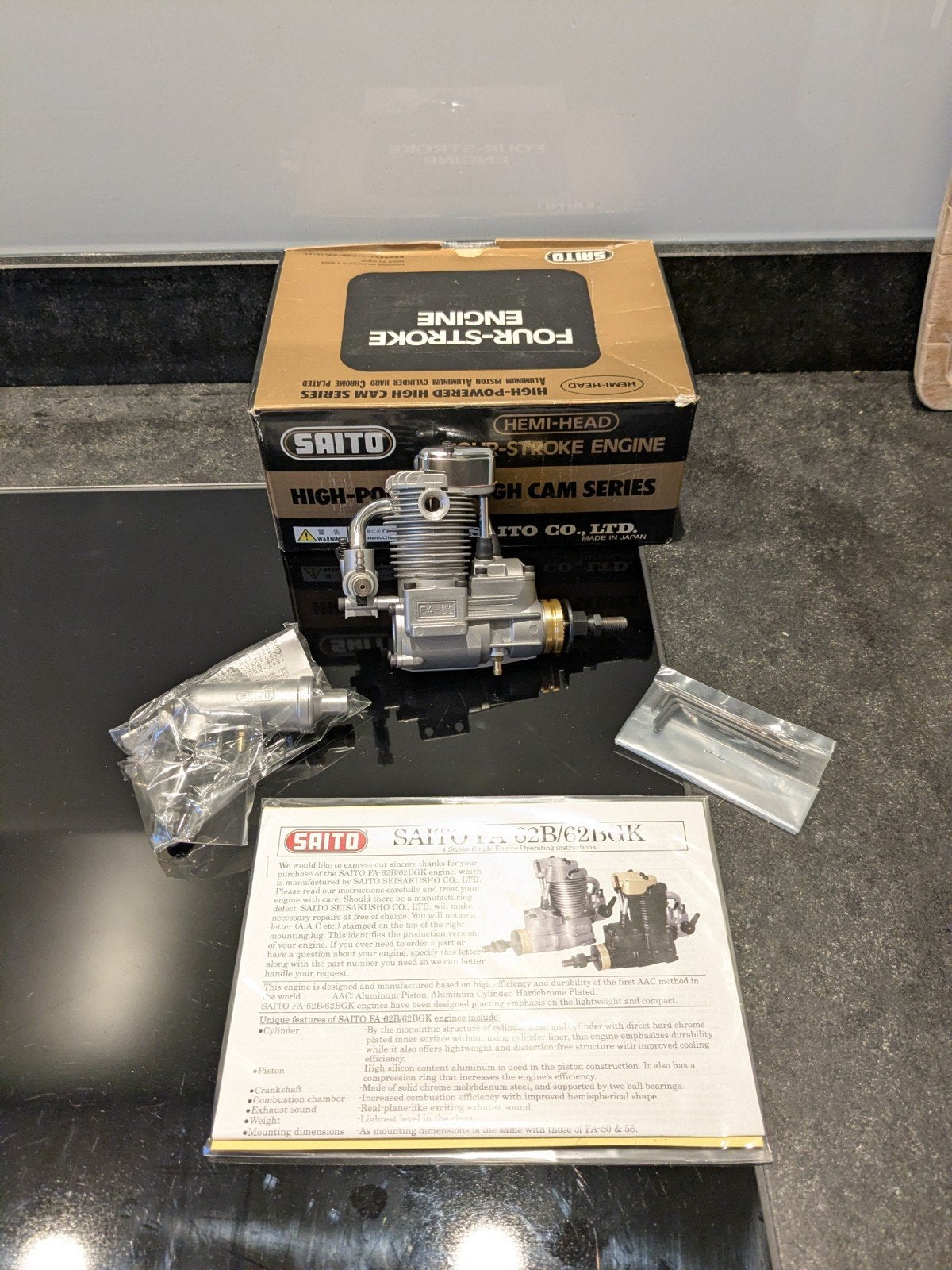 Saito motoren NIEUW, Hobby en Vrije tijd, Modelbouw | Radiografisch | Vliegtuigen, Verzenden