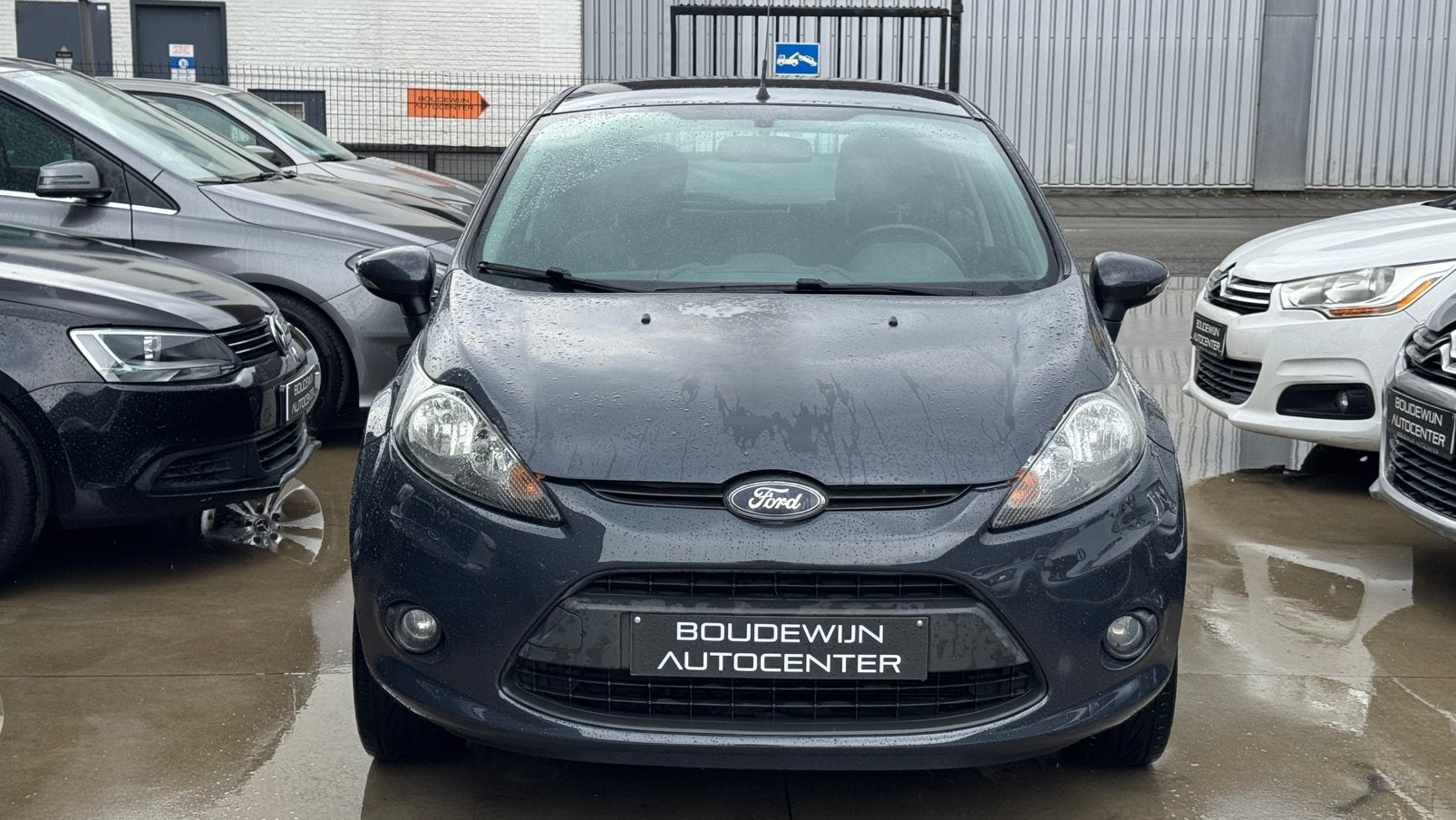 Ford Fiesta 1.2Benzine 2012 150.xxxkm Beginnerswagen, Autos, Argent ou Gris, Achat, Entreprise, Garantie prolongée