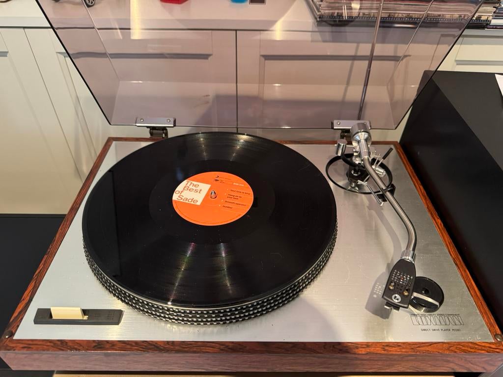 Tourne-disque Luxman DP 282, Enlèvement ou Envoi, Comme neuf, Tourne-disque