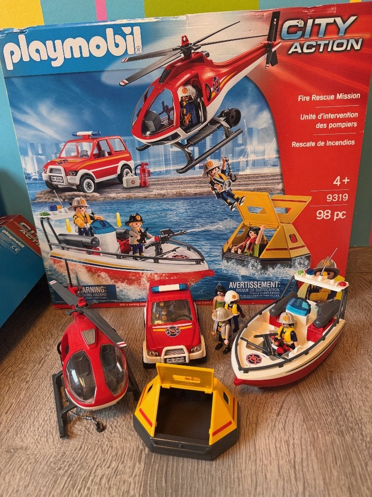 Playmobil City Action, Ophalen, Zo goed als nieuw, Complete set