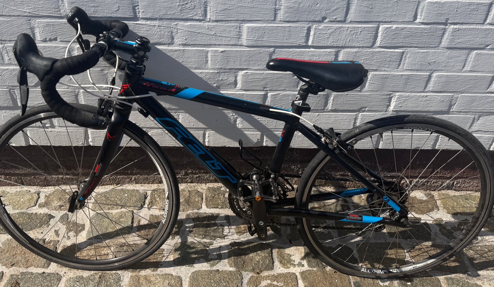 Koersfiets kind 24” felt, Enlèvement, Comme neuf, Autres dimensions, Autres marques