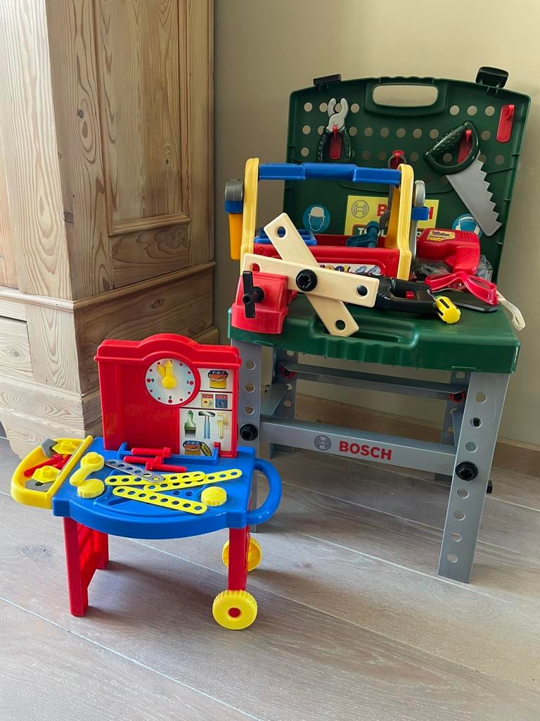 Kinder gereedschap, Kinderen en Baby's, Ophalen, Zo goed als nieuw