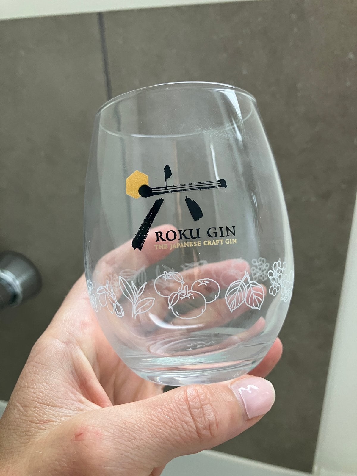 Gin glas Roku volledig nieuw, Verzamelen, Ophalen of Verzenden, Nieuw