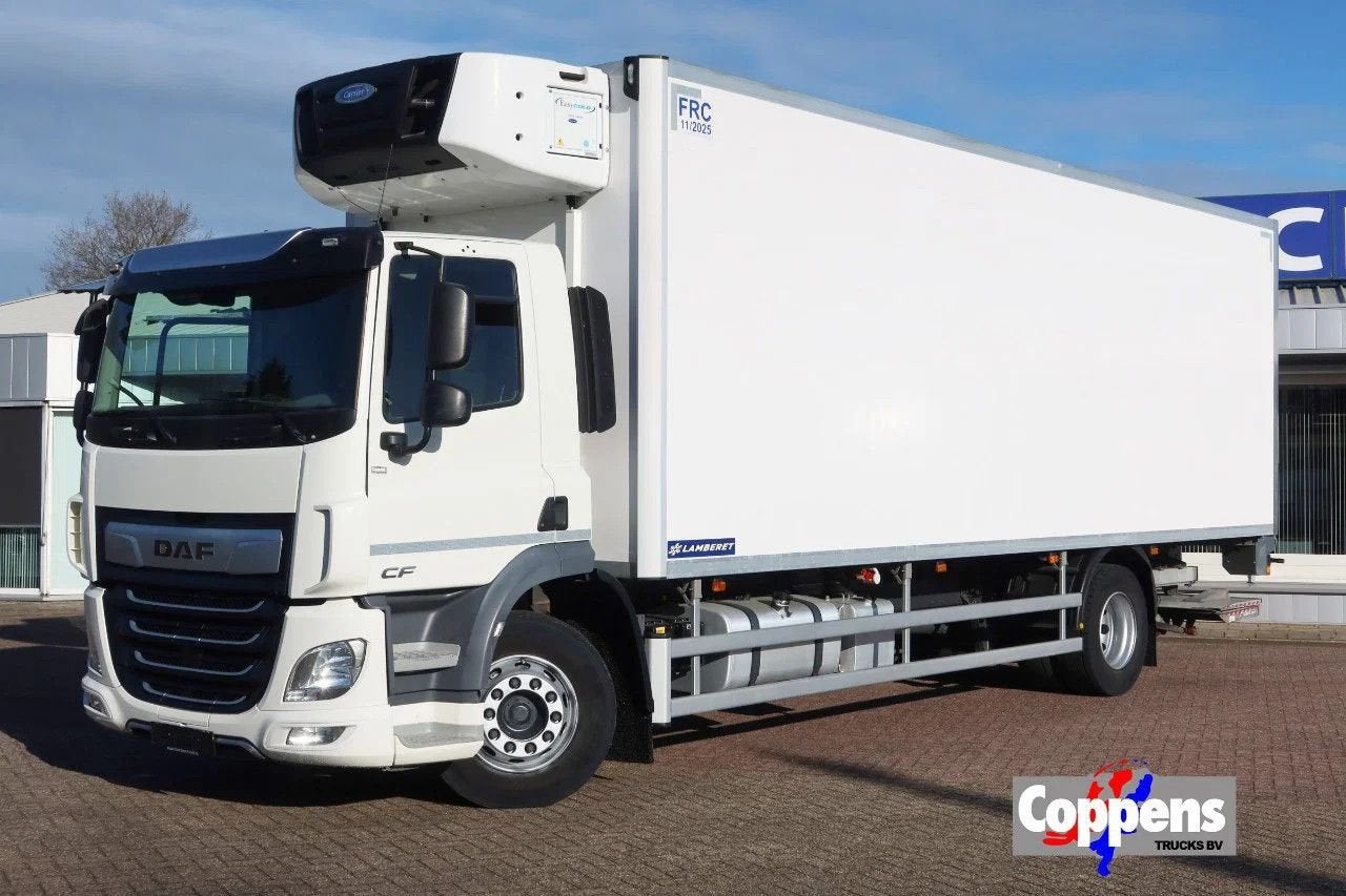 DAF CF 320 FA Koel/vriezen +Carrier Supra 1150 Silent + Dhol, Auto's, Automaat, Wit, Bedrijf, Diesel