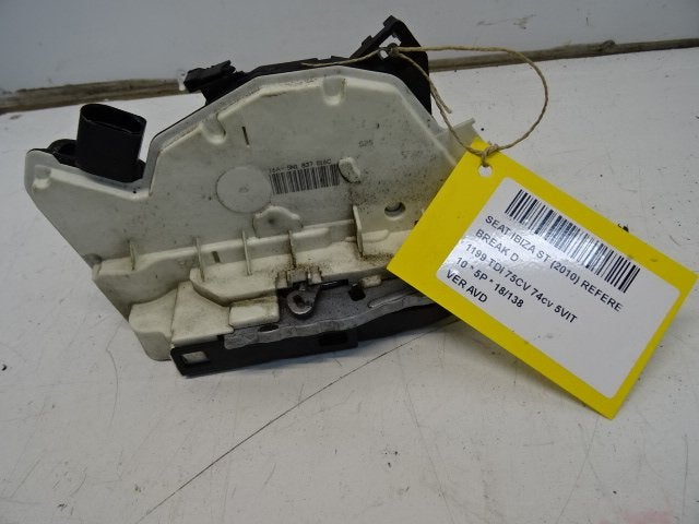 SERRURE DE PORTE AVANT DROITE Ibiza IV (6J5) (5N1837016C), Avant, Seat Deutschland GmbH, Service@seat.de, Utilisé