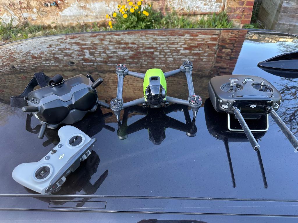 DJI FPV / drone + accessoires / état parfait”, Hobby & Loisirs créatifs, Enlèvement, Comme neuf