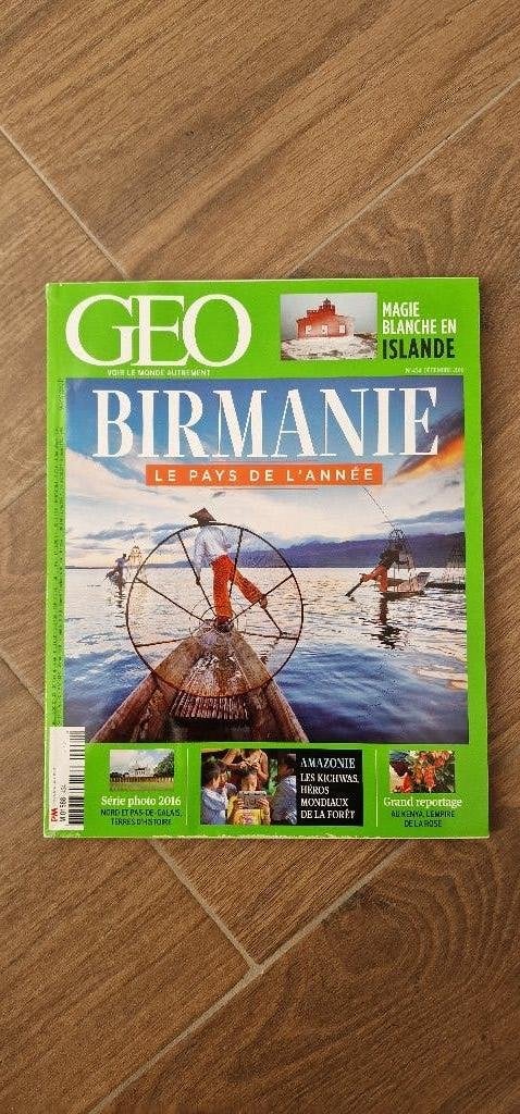 Magazines Geo 2016, Enlèvement, Comme neuf, Science et Nature