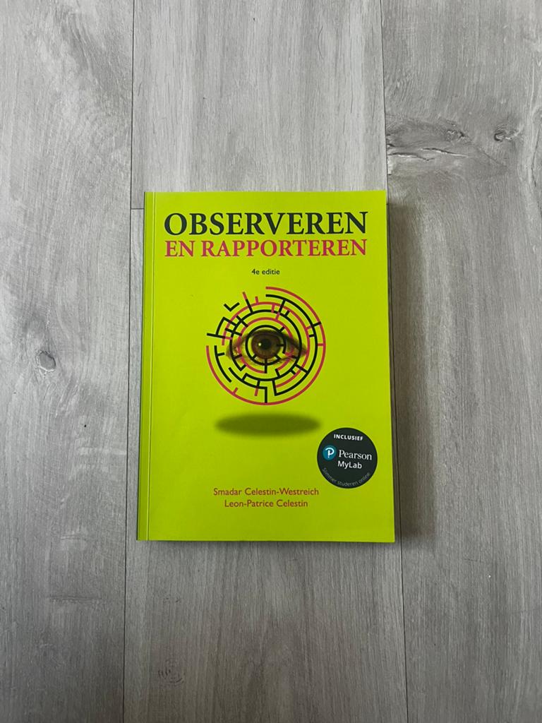 Smadar Celestin-Westreich - Observeren en rapporteren, Boeken, Ophalen, Nederlands, Smadar Celestin-Westreich; Leon-Patrice Celestin