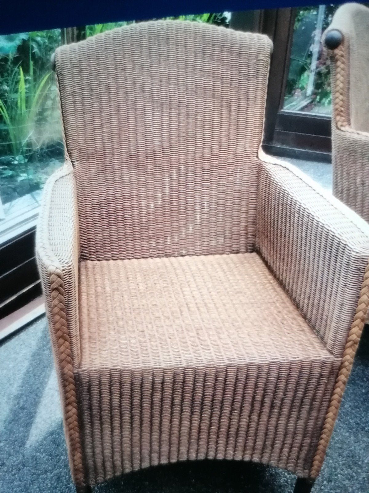loomzetels, Huis en Inrichting, Stoelen, Ophalen, Overige materialen, Gebruikt, Bruin