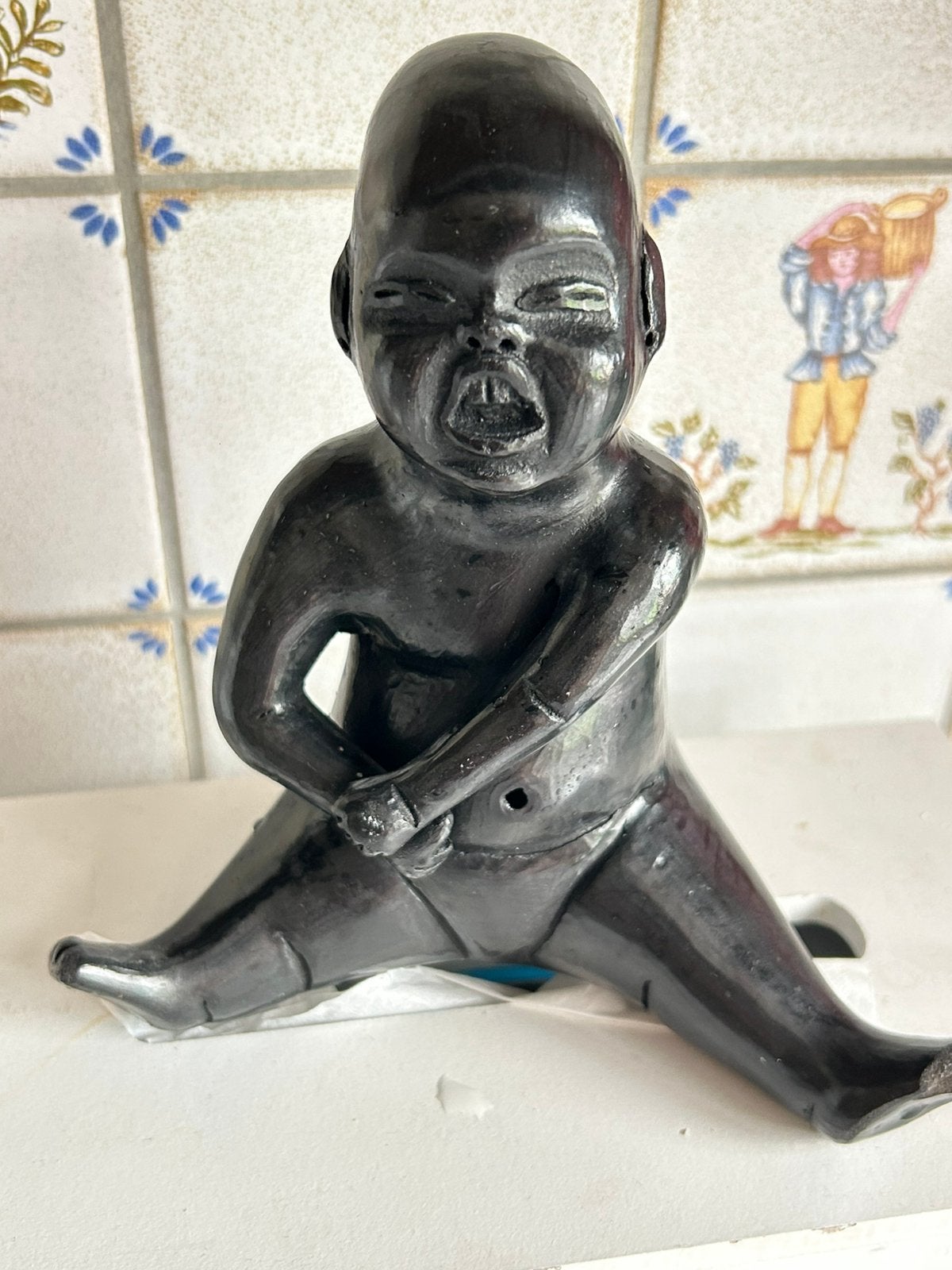 Belle deco  d’un bebe couleur  noir, Enlèvement, Comme neuf, Noir
