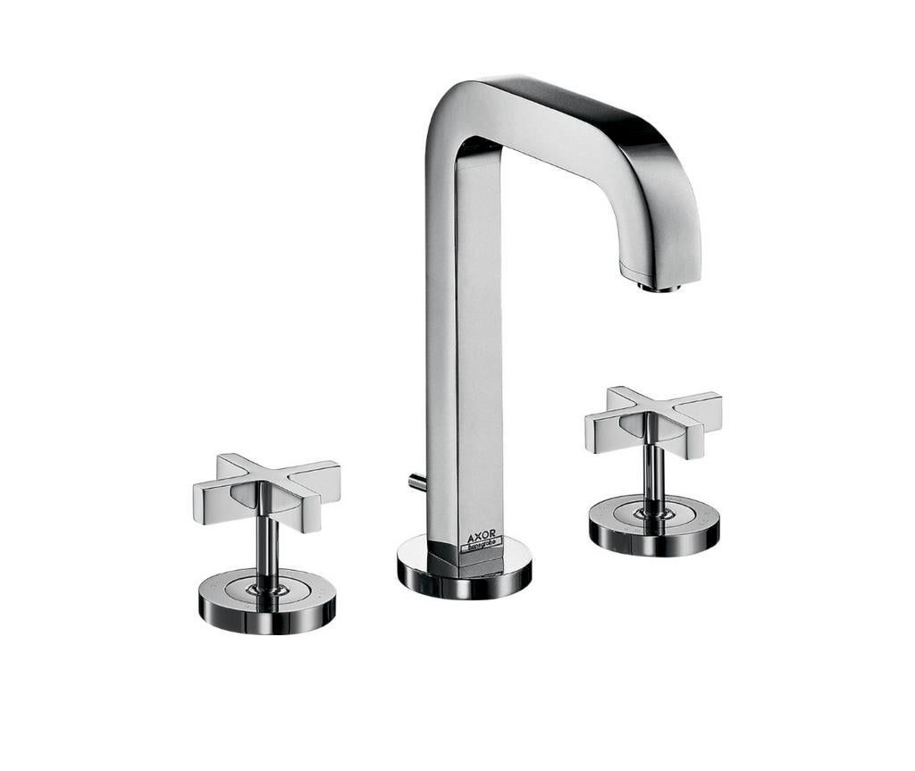 Nieuwe Hansgrohe Axor Citterio 3-gats  wastafelkraan, Enlèvement, Neuf, Chrome, Lavabo
