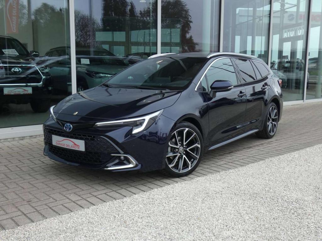 Toyota Corolla 1.8 Hybrid Premium 140pk +Head-up display +Sp, Auto's, Toyota, 1300 kg, Gebruikt, Zwart, 4 cilinders