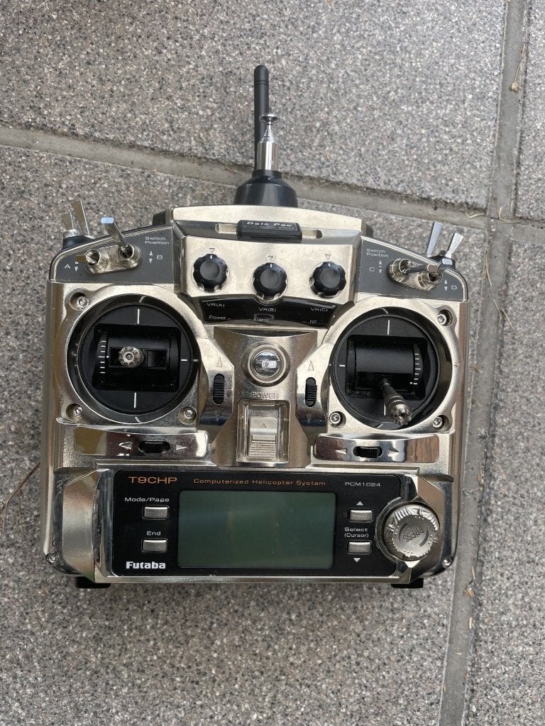 Futaba Zender T9CHP, Ophalen, Gebruikt