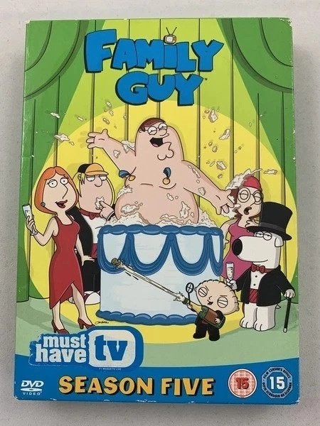 Family Guy Seizoen 5 Dvd Box, Cd's en Dvd's, Dvd's | Tv en Series, Verzenden, Zo goed als nieuw, Komedie, Seizoen 5