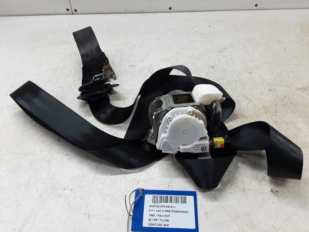 VEILIGHEIDSGORDEL RECHTS VOOR Audi A3 Sportback (8YA), Info@audi.de, Audi, Audi AG, Gebruikt