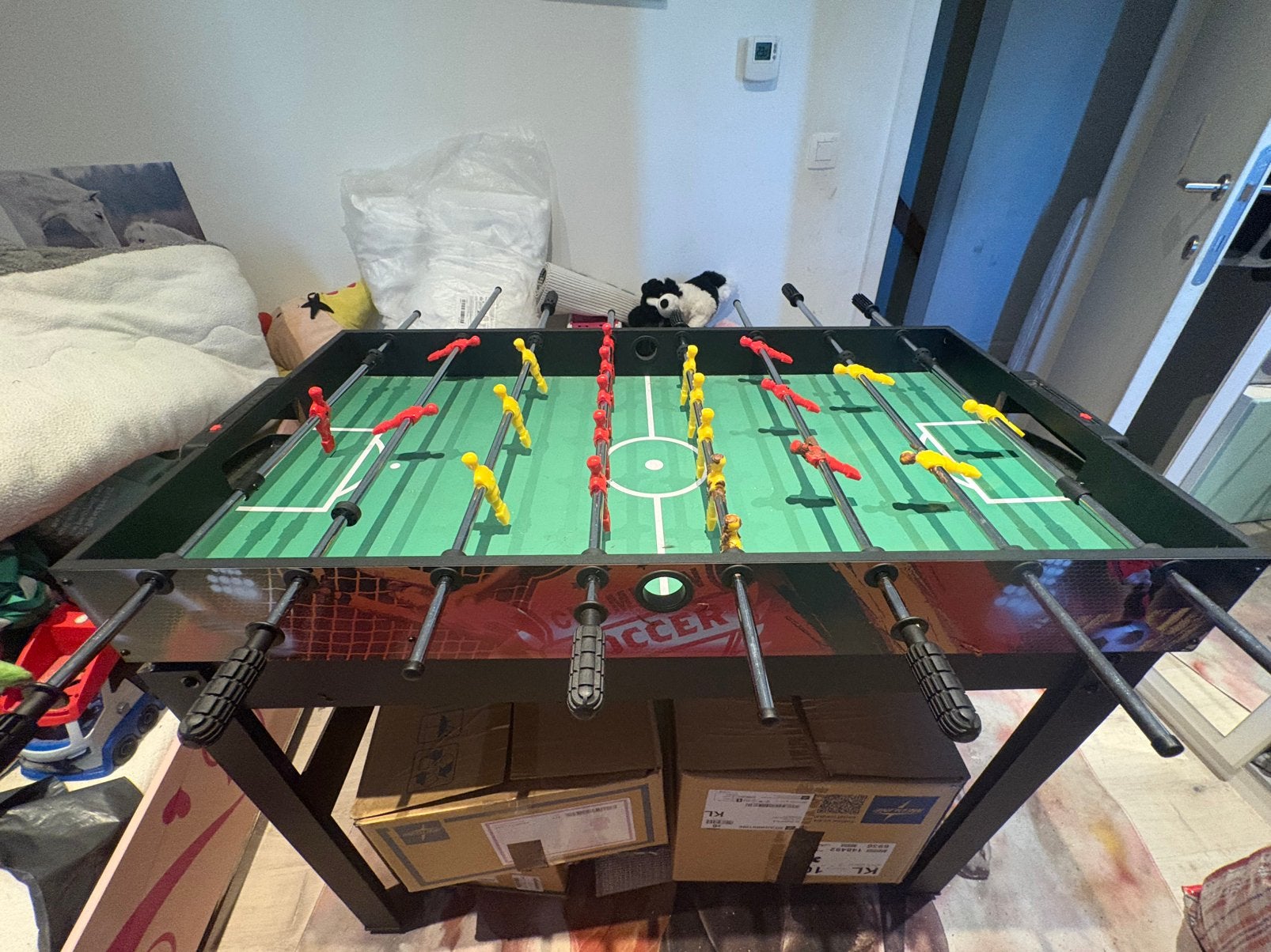 Voetbal tafel voor kinderen, Ophalen, Zo goed als nieuw