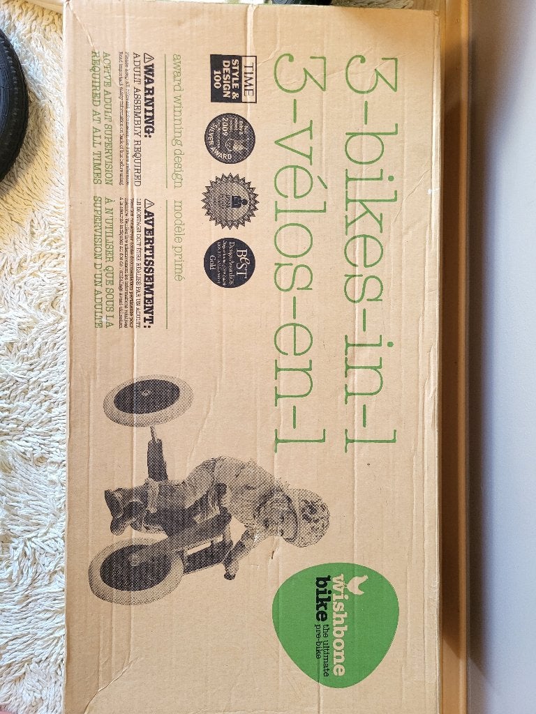 Loopfiets en driewieler wishbone, Ophalen, Gebruikt, Wishbone, Verstelbare zitting