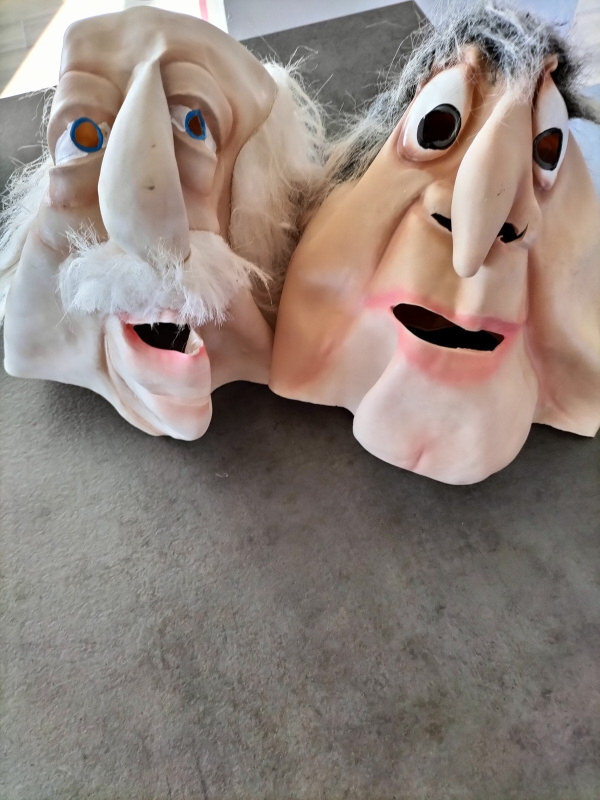 Maskers Waldorf en Statler, Ophalen