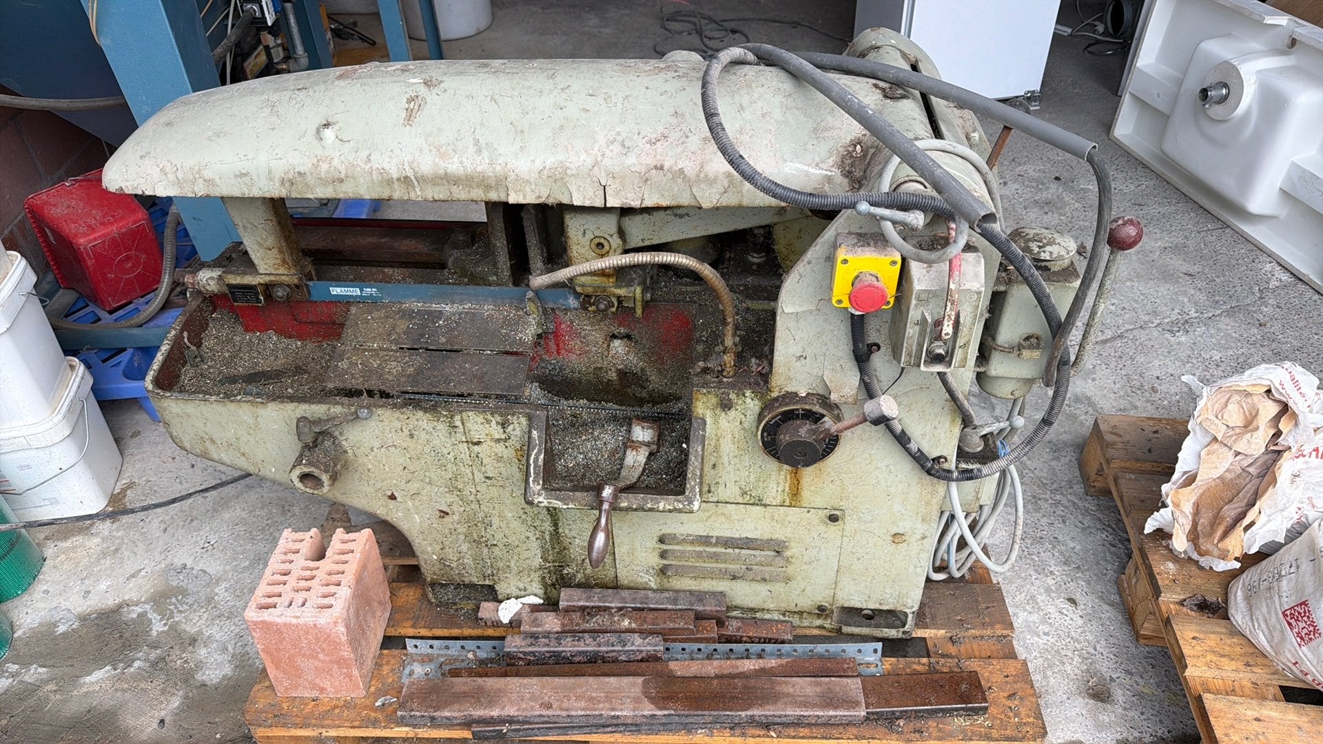 Metaalzaagmachine, Doe-het-zelf en Bouw, Ophalen, Gebruikt