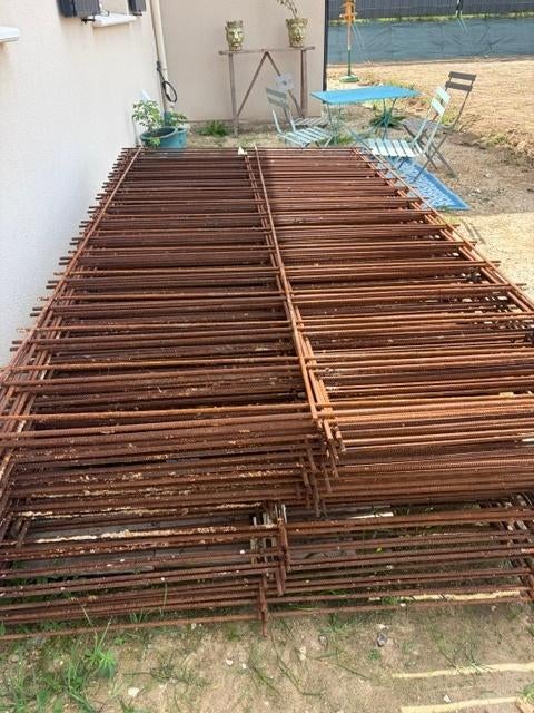 Gelast gaas/betonijzer, Doe-het-zelf en Bouw, Metalen, Nieuw, IJzer, Ophalen