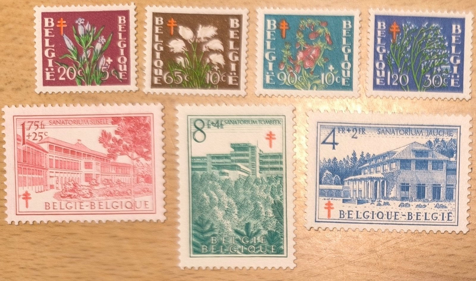 numéros 834-840 **, Enlèvement ou Envoi, Non oblitéré, Neuf