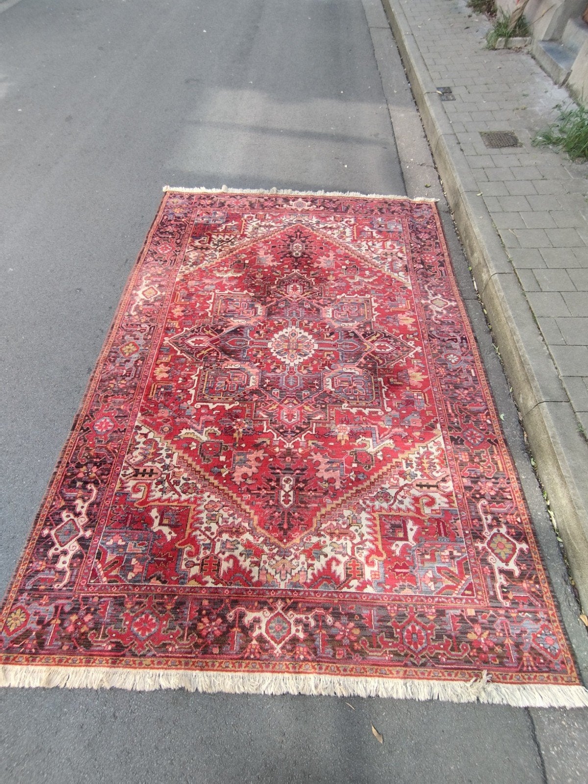 Tapijt Louis de poortere heriz 239x341cm, Enlèvement