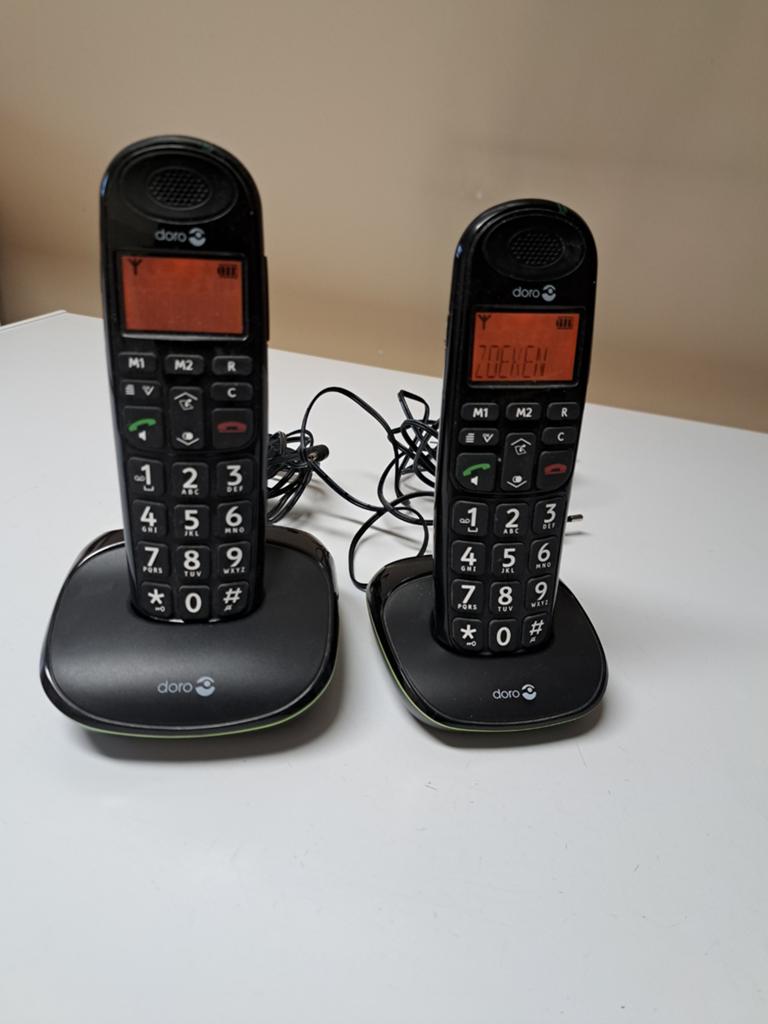 Draadloze telefoon, Ophalen