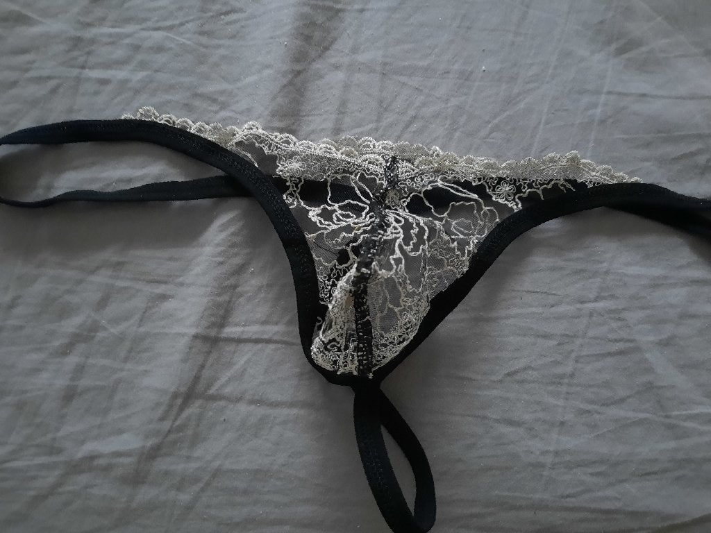 Mini stringetje in kantstof, Kleding | Heren, Ondergoed, Ophalen of Verzenden, Overige kleuren, Geen merk, Slip