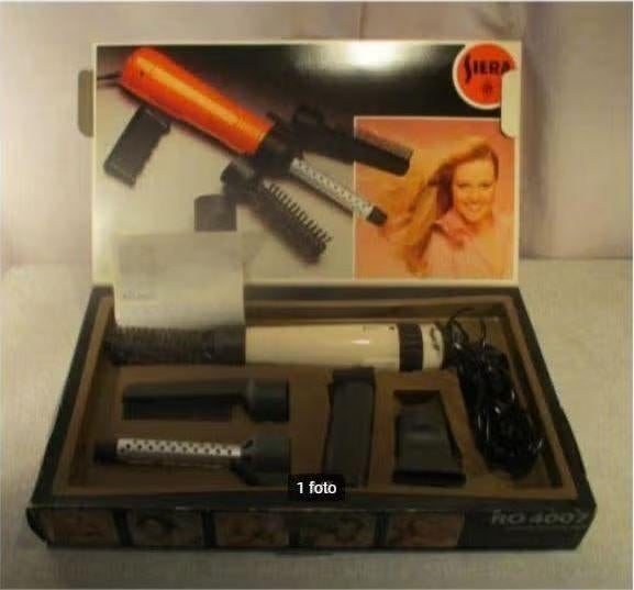 Set Prima Retro avec sèche-cheveux et fer à friser - Siera, Enlèvement ou Envoi, Soins personnels