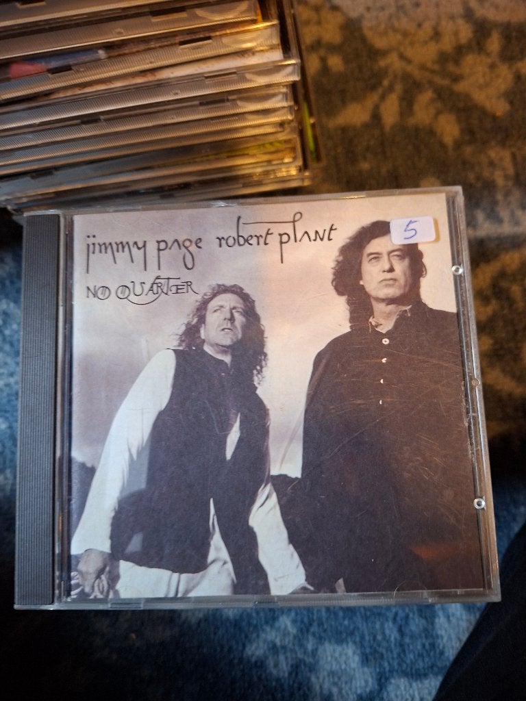cd - jimmy page & robert plant - no quarter, Gebruikt, Hardrock, Ophalen of Verzenden, Inclusief boekje