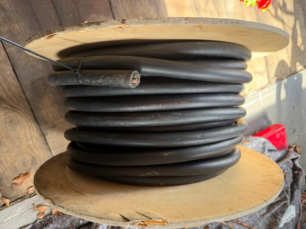 soepele rubber kabel 5g10mm2, Doe-het-zelf en Bouw, Ophalen, Nieuw, Kabel of Snoer
