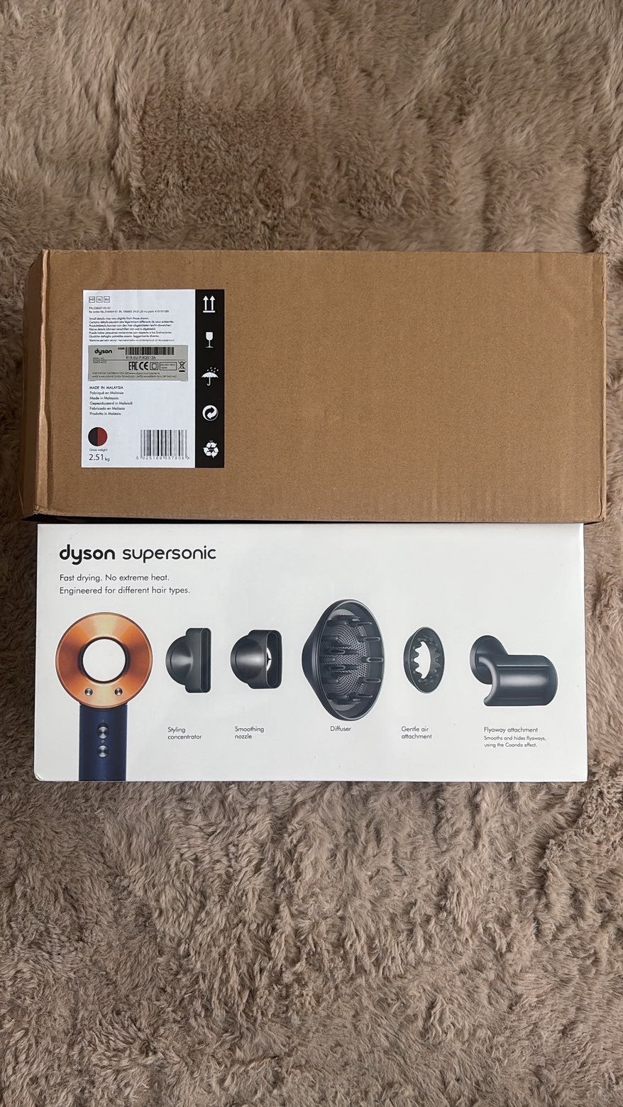 Supersonique Dyson, Enlèvement ou Envoi, Neuf
