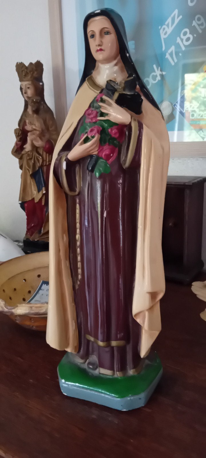 Ancienne statue en plâtre, Enlèvement ou Envoi