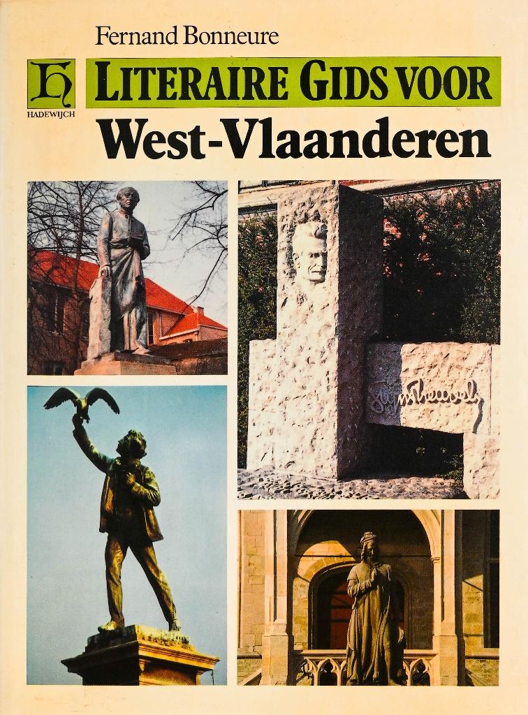 FERNAND BONNEURE - LITERAIRE GIDS VOOR WEST-VLAANDEREN, Boeken, Gelezen, België, Fernand Bonneure, Ophalen of Verzenden