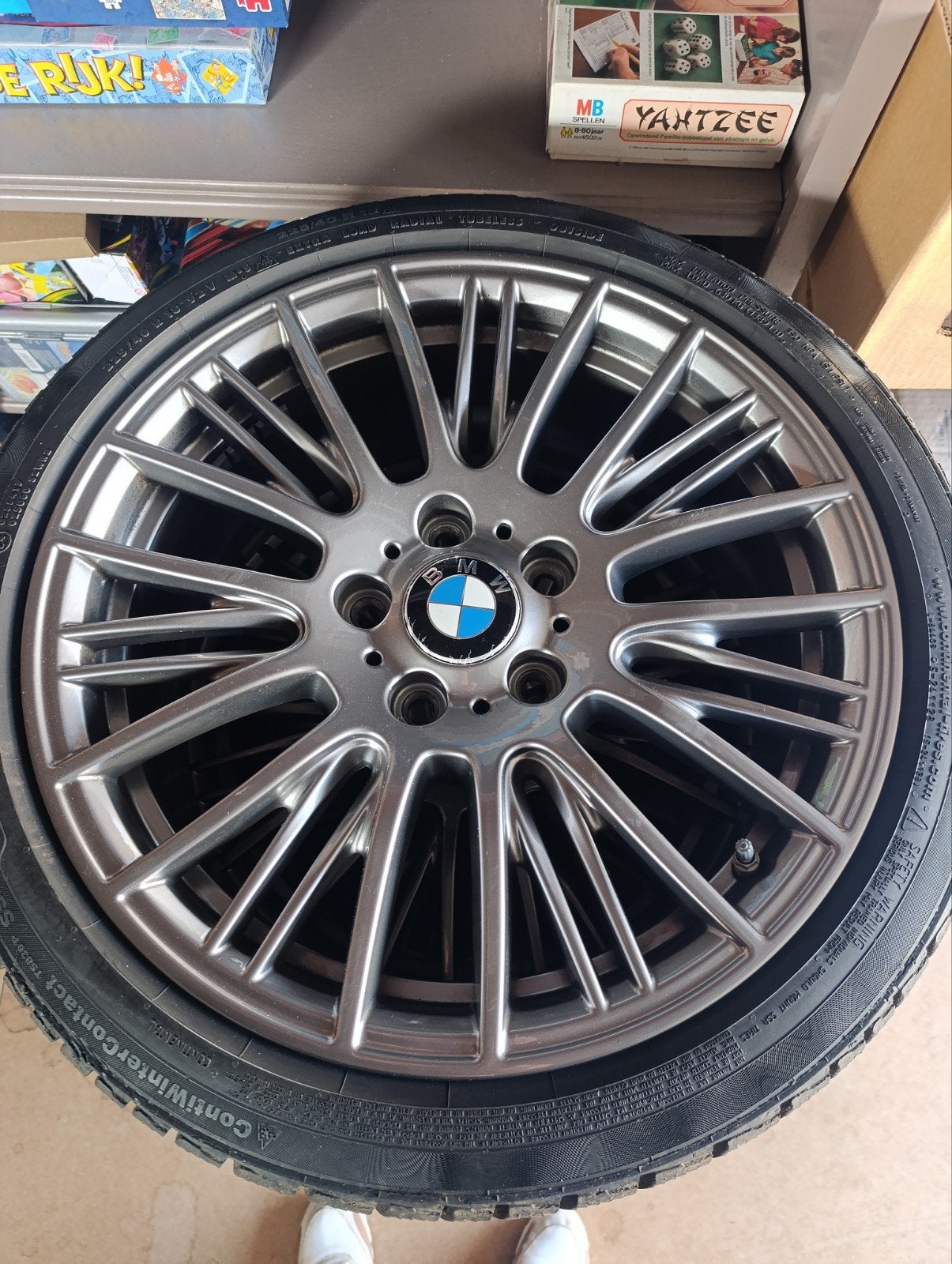 Originele BMW M velgen 225/40 R 18 92V, Ophalen, Velg(en)