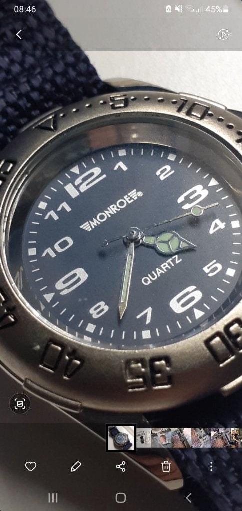 Monroe polshorloge, Enlèvement ou Envoi, Neuf, Montre-bracelet