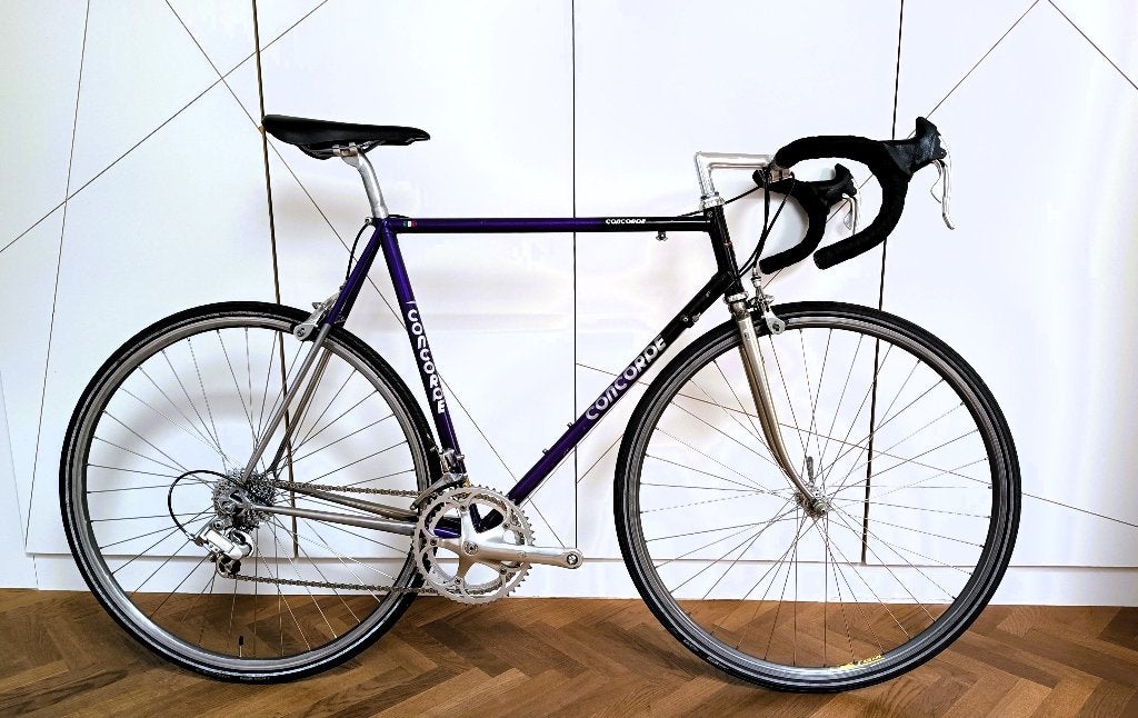 Unieke Retro koersfiets - Concorde Aquila - full Campagnolo, Staal, 15 tot 20 versnellingen, 57 tot 61 cm, Ophalen