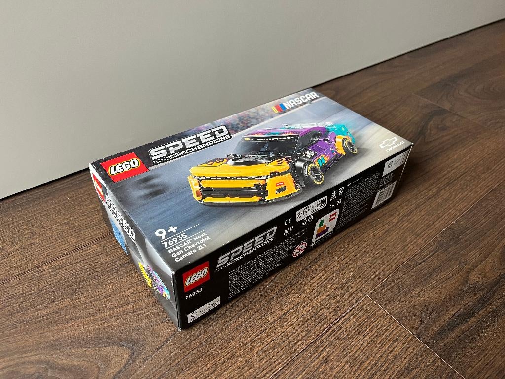 LEGO Speed Champions 76935 NASCAR Next Gen Chevrolet Camaro, Neuf, Lego, Ensemble complet, Enlèvement