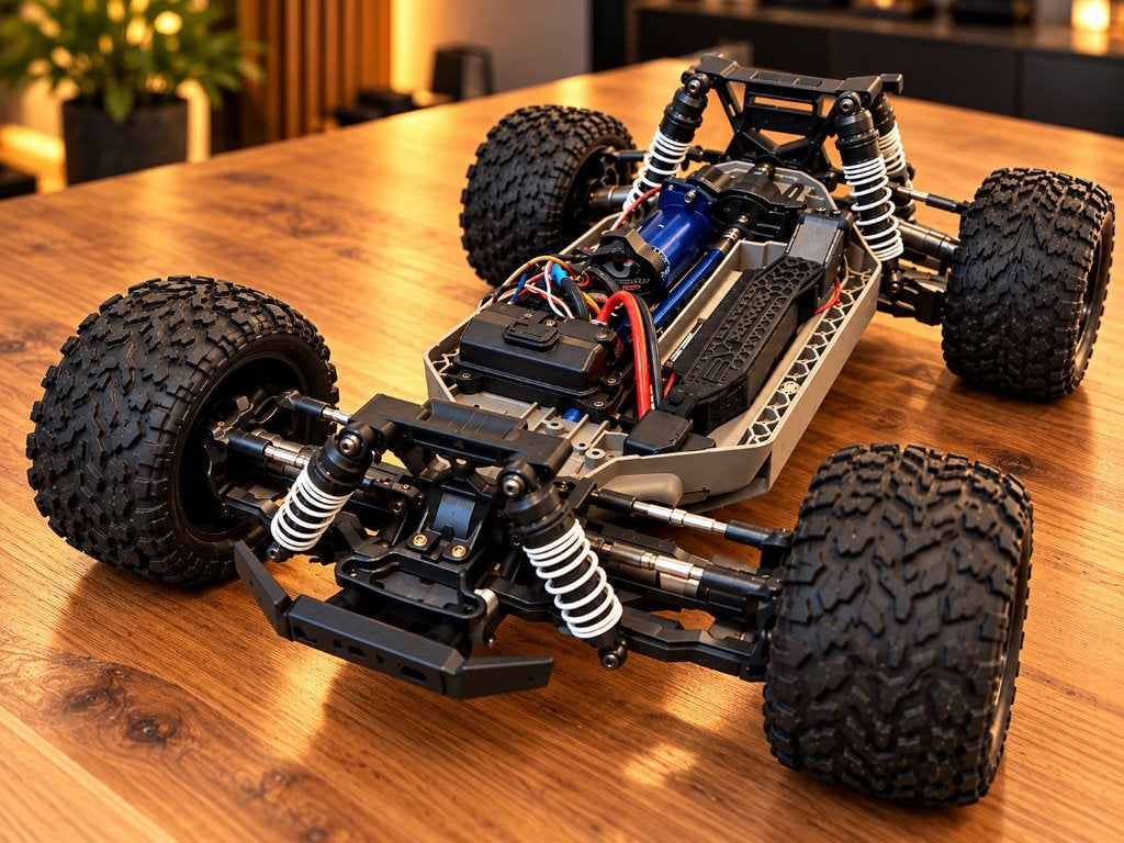 Traxxas RC Auto + Afstandsbediening + Originele Snellader, Ophalen of Verzenden, Zo goed als nieuw, Auto
