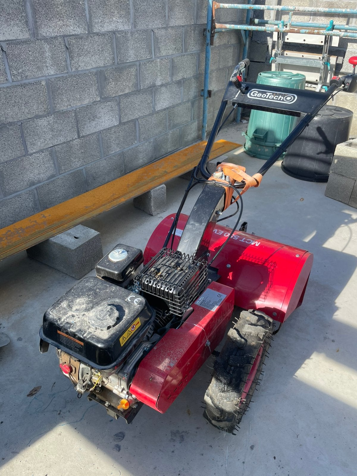 Motoculteur geotech 550, Jardin & Terrasse, Tondeuses à gazon, Enlèvement, Comme neuf