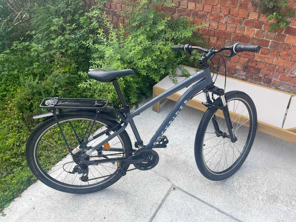 Rockrider expl50 grijs, Frein sur jante, Enlèvement ou Envoi, 26 pouces ou plus, Comme neuf