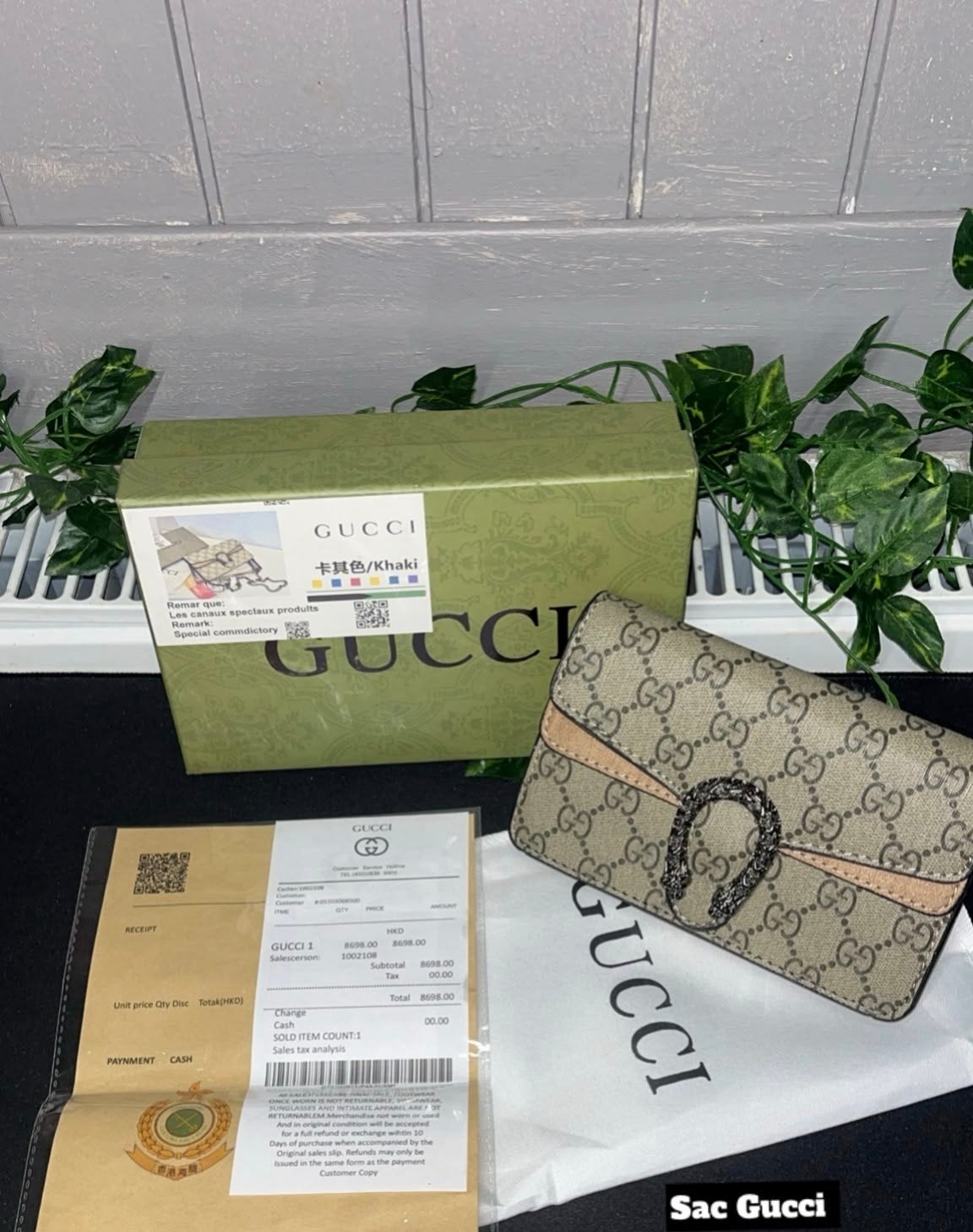 Sac Gucci femme, Enlèvement ou Envoi