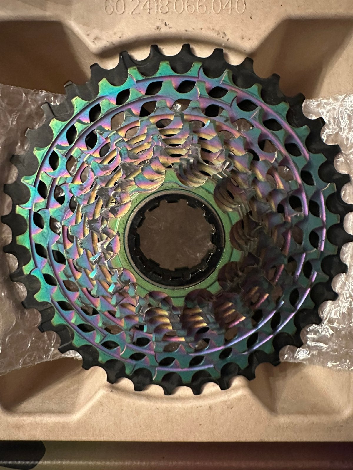 SRAM XG-1290 RED E1 RAINBOW CASSETTE 12 SPEED, Fietsen en Brommers, Ophalen of Verzenden, Nieuw, Gravelbike, Derailleur of Ketting
